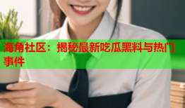 海角社区：揭秘最新吃瓜黑料与热门事件