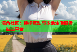 海角社区：便捷互动与本地生活服务一站式平台